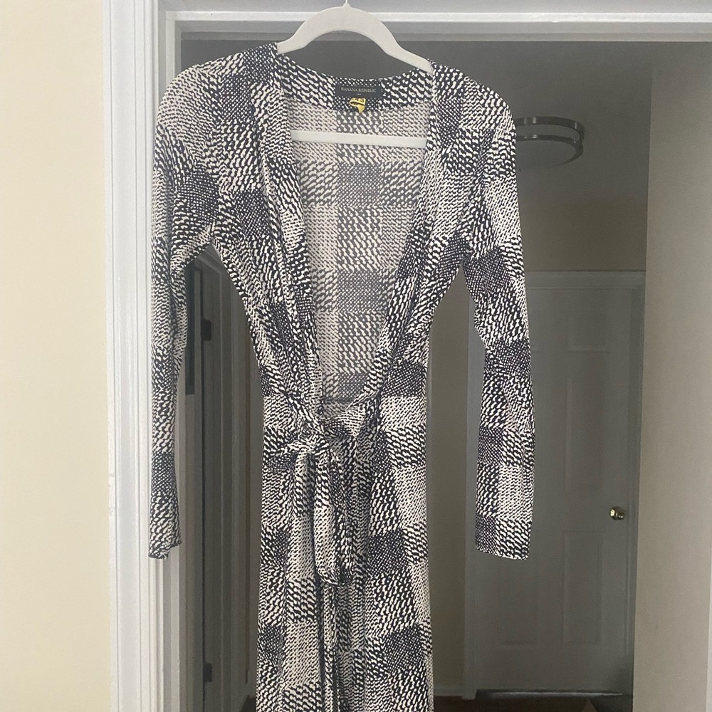 Banana republic wrap dress